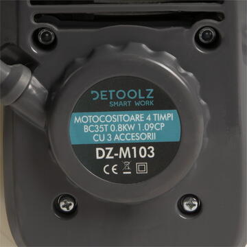 Detoolz Motocositoare 4 timpi BC35T 0.8KW 1.09CP cu 3 accesorii