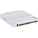 Switch Cisco CBS350-8FP-2G-EU network switch Managed L2/L3 Gigabit Ethernet (10/100/1000) Silver