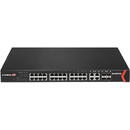 Switch Edimax GS-5424PLC network switch Gigabit Ethernet (10/100/1000) Power over Ethernet (PoE) 1U Black