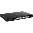 Switch D-Link DGS-1520-28MP, 24 porturi, PoE