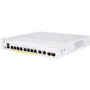 Switch Cisco CBS250-8FP-E-2G-EU network switch Managed L2/L3 Gigabit Ethernet (10/100/1000) Silver