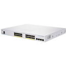 Switch Cisco CBS350-24P-4X-EU network switch Managed L2/L3 Gigabit Ethernet (10/100/1000) Silver
