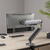 nano RS NanoRS Gaming Monitor Mount 17-32" with RGB LED Lighting Desk Mount Height Adjustable Swivel Tilt Max. 9kg VESA 75x75 / 100x100