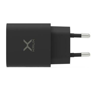 Incarcator de retea KRUX charger 2x USB 2,4 A, 12 W