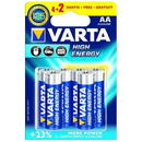 Set VARTA 6 Baterii AA High Energy