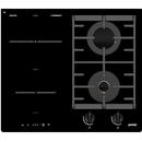 Plita Gorenje GCI691BSC Hob, Combined Induction-Gas, 4 cooking zones, Width 60 cm, Black