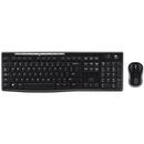 Tastatura Logitech MK270 Wireless + Mouse Negru