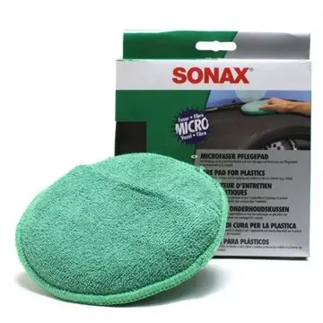 Produse microfibra Sonax Care Pad for Plastics - Aplicator Microfibra