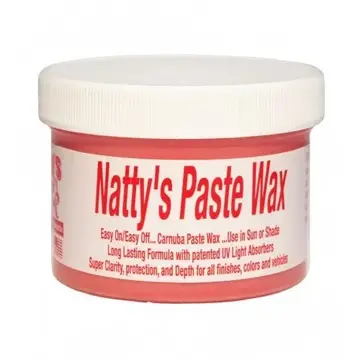 Produse cosmetice pentru exterior Ceara Auto Poorboy's World Natty's Paste Wax Red