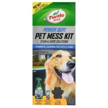 Produse cosmetice pentru interior Solutie Inlaturare Pete Animale Turtle Wax Pet Mess Kit