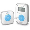 Monitor Digital Audio pentru bebelusi Bayby BBM 7010, Ecran LCD, 1,8GHz, 120 canale , 5 trepte volum, Alb/Argintiu