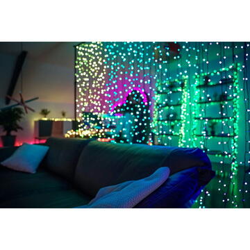 Cortina led Twinkly Curtain 210 LED RGB+W 2,1 m
