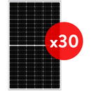 Panouri solare Palet complet 30 bucati Panou solar fotovoltaic PNI Green House 370W monocristalin, 120 celule, 11A