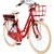 Bicicleta Fischer die fahrradmarke FISCHER Bicycle CITA Retro 2.0 (2022), Pedelec (red (glossy), 28, 48 cm frame)
