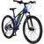 Bicicleta Fischer die fahrradmarke FISCHER bicycle Montis 2.1 Junior (2022), Pedelec (blue (glossy)/yellow, 38 cm frame, 27.5)