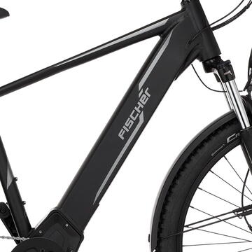 Bicicleta Fischer die fahrradmarke FISCHER Bicycle TERRA 5.0i (2022), Pedelec (black (matt), 29, 46 cm frame)