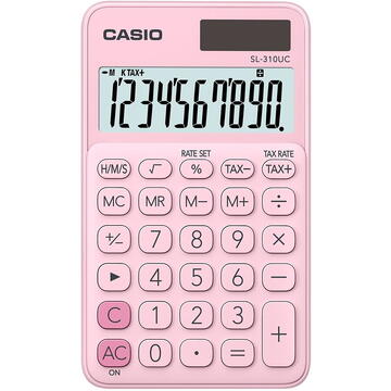 Calculator de birou Casio SL-310UC-PK calculator Pocket Basic Pink