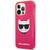 Husa Karl Lagerfeld Husa Glitter Choupette Fluo iPhone 13 Pro Roz