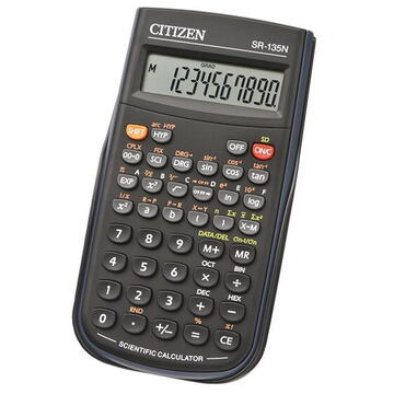Calculator de birou Citizen SR-135N calculator Pocket Scientific Black