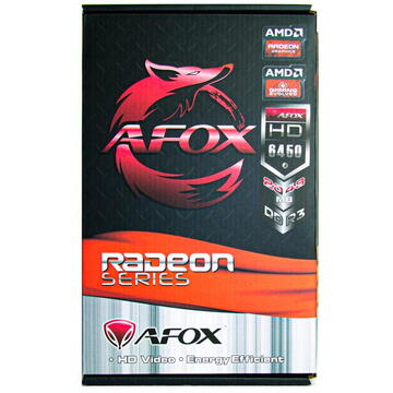 Placa video AFOX Radeon HD 6450 2GB DDR3 64Bit