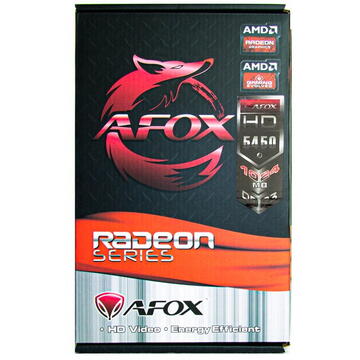 Placa video AFOX Radeon HD 5450 1GB DDR3 64Bit