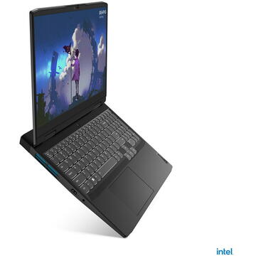 Notebook Lenovo IdeaPad Gaming 3 15.6" FHD Intel Core i5 12450H 16GB 512GB SSD nVidia GeForce RTX 3060 6GB Windows 11 Onyx Grey