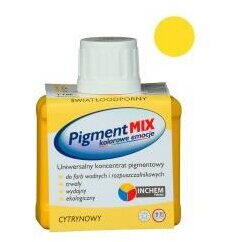 INCHEM POLONIA Pigment concentrat INCHEM MIX, 02 Lemon, 80ml