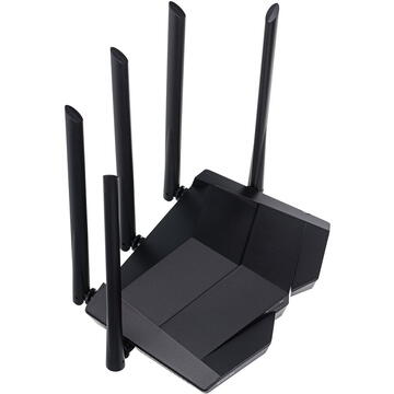 Router wireless Tenda AC11 Gigabit Dual-band AC1200 Negru