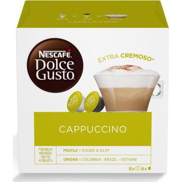 Nescafe Capsule Dolce Gusto Cappuccino, 16 capsule, 186.4g