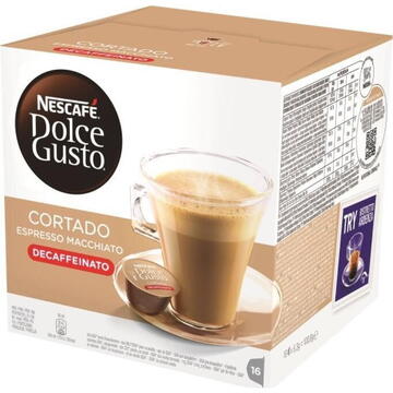 Nescafe Capsule Dolce Gusto Cortado Espresso Decaff, 16 capsule, 99.2g