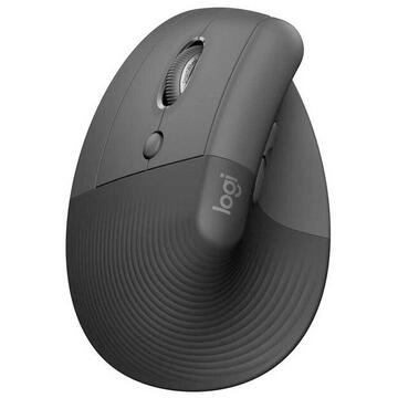 Mouse Logitech Lift for Business Vertical Ergonomic, USB Wireless, Negru