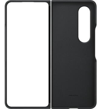 Husa Samsung Leather Cover pentru Galaxy Z Fold4, Black