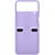 Husa Samsung Silicone Cover with Ring  pentru Galaxy Z Flip4, Bora Purple