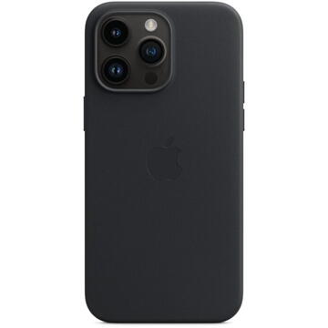 Husa Apple iPhone 14 Pro Max Leather MagSafe - Midnight