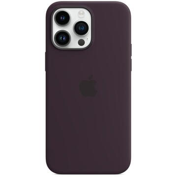 Husa Apple iPhone 14 Pro Max Silicone MagSafe - Elderberry