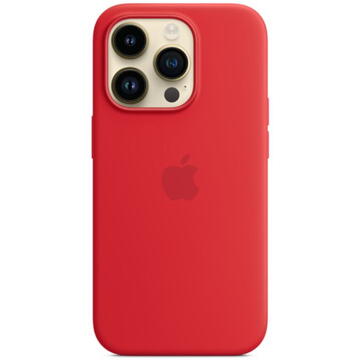Husa Apple iPhone 14 Pro Silicone MagSafe - (PRODUCT)RED