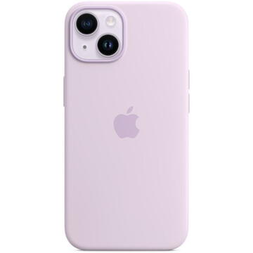 Husa Apple iPhone 14 Silicone MagSafe -Lilac