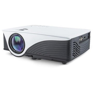 Videoproiector Forever MLP-100 800x480px LED 55W Alb-negru