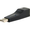 Placa de retea LogiLink 100 MBit/s USB 2.0 Negru