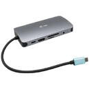 I-TEC  Metal USB-C Nano Dock HDMI/VGA with LAN + Power Delivery 100 W, Docking station