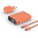 Baterie externa Powerbank RealPower PB-10000 Power Pack Orange