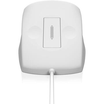 Mouse Maus Keysonic KSM-5030M-W USB white/wasserdicht aus Silikon retail