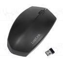 Mouse LogiLink Maus Bluetooth 4.2 + Funk  1200 dpi   Negru