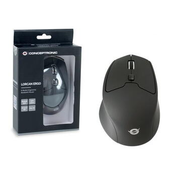 Mouse CONCEPTRONIC LORCAN02B 6-Tasten Bluetooth 1600dpi Negru