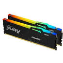 Memorie Kingston Fury Beast RGB 32GB DDR5 6000MHz CL36 Dual Channel