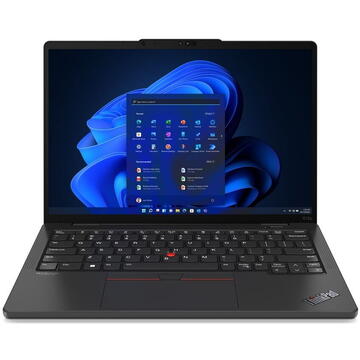 Notebook Lenovo Ultrabook ThinkPad X13s G1 13.3" WUXGA Qualcomm Snapdragon 16GB 256GB SSD Adreno 690  5G Windows 11 Pro Negru