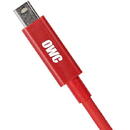 OWC Thunderbolt cable - red - 3m