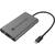 Sonnet Adapter Thunderbolt 3 > Dual HDMI 2.0 (grey/black)