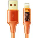 Mcdodo Cablu Amber Series Fast Charging Lightning, 1.2m Orange-T.Verde 0.1 lei/ buc