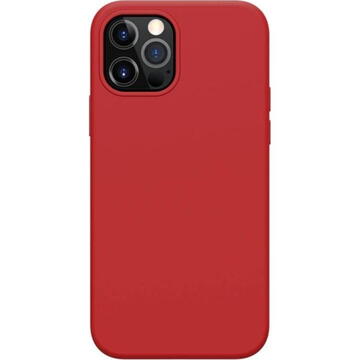 Husa Etui Nillkin Flex PRO Magnetic do Apple iPhone 12 Pro Max (Czerwone) uniwersalny